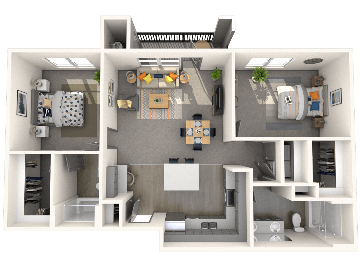Bordeaux A floor plan